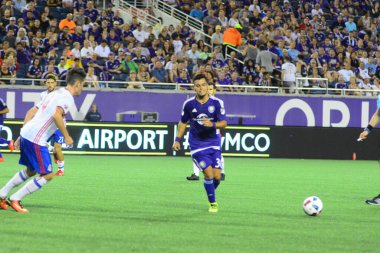 Orlando City, 24 Ağustos 2016 'da Orlando Florida' daki Kamp Dünyası Stadyumunda Toronto FC 'ye ev sahipliği yaptı..