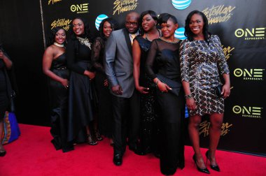 20 Şubat 2016 'da Las Vegas' taki Orleans Arena 'da düzenlenen 31. Yıldız Ödülleri sırasında kırmızı halı..  