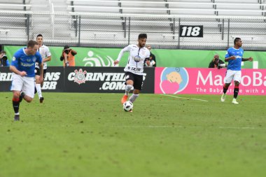 13 Ocak 2018 'de Orlando Florida' daki Spektrum Stadyumu 'nda düzenlenen Florida Kupası' nda Korucular Corinthianlara karşı..