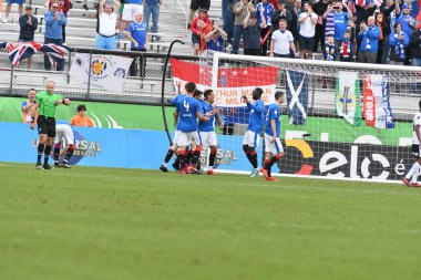 13 Ocak 2018 'de Orlando Florida' daki Spektrum Stadyumu 'nda düzenlenen Florida Kupası' nda Korucular Corinthianlara karşı..