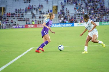 Orlando Pride 20 Temmuz 2019 tarihinde Florida Exploria Stadyumu 'nda Sky Blue FC' ye ev sahipliği yaptı.. 
