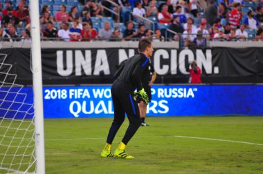 ABD Futbol Takımı 6 Eylül 2016 'da Jacksonville Florida EverBank Field' da Trinidad & Tobago 'ya ev sahipliği yaptı..