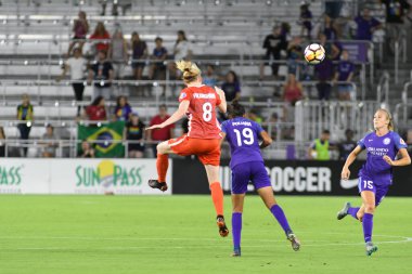 Orlando Pride 28 Haziran 2018 'de Orlando City Stadyumu' nda Houston Dash 'e ev sahipliği yaptı..  