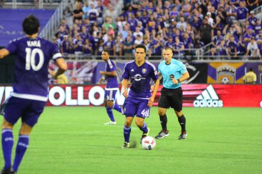 Orlando City, 24 Ağustos 2016 'da Orlando Florida' daki Kamp Dünyası Stadyumunda Toronto FC 'ye ev sahipliği yaptı..