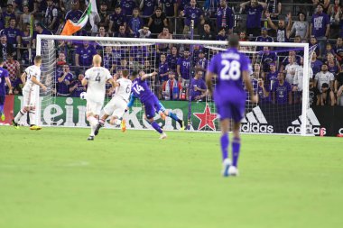 Orlando City 14 Temmuz 2018 'de Florida Exploria Stadyumu' nda Toronto FC 'ye ev sahipliği yaptı. Fotoğraf: Marty Jean-Louis