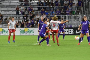 Orland Pride, 25 Ağustos 2018 'de Orlando Florida' daki Exploria Stadyumu 'nda Chicago Red Stars' a ev sahipliği yapıyor.. 