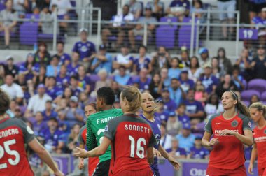 Orlando Pride, 23 Eylül 2017 'de Orlando City Stadyumu' nda Portland Thorns 'a ev sahipliği yaptı.. 