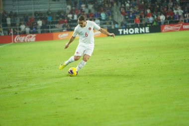 Amerikan Futbol Takımı 15 Kasım 2019 Cuma günü Orlando Florida 'daki Exploria Stadyumu' nda oynanan Concacaf Uluslar Ligi karşılaşmasında Kanada 'ya ev sahipliği yapmaktadır.