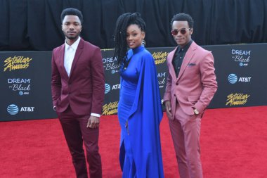 Kırmızı Halı Fotoğrafları 29 Mart 2019 Cumartesi günü Las Vegas 'taki Orleans Resort' ta düzenlenen 34. Yıldız Ödülleri sırasında çekildi.