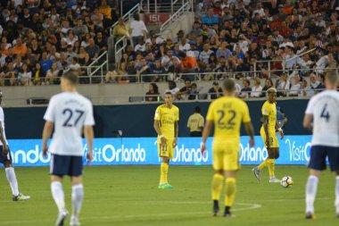 Paris Saint-Germain, Tottenham Hotspur 'a karşı 22 Temmuz 2017' de Orlando Florida 'daki Citrus Bowl' da.   