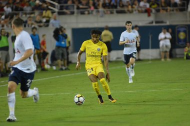 Paris Saint-Germain, Tottenham Hotspur 'a karşı 22 Temmuz 2017' de Orlando Florida 'daki Citrus Bowl' da.   
