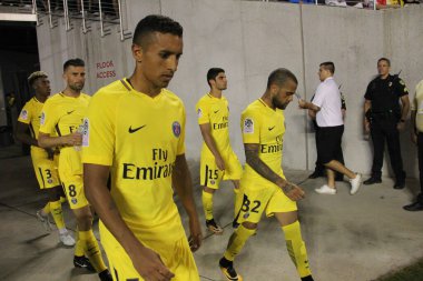 Paris Saint-Germain, Tottenham Hotspur 'a karşı 22 Temmuz 2017' de Orlando Florida 'daki Citrus Bowl' da.   