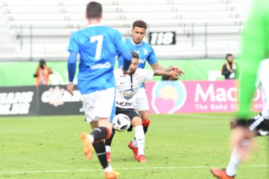 13 Ocak 2018 'de Orlando Florida' daki Spektrum Stadyumu 'nda düzenlenen Florida Kupası' nda Korucular Corinthianlara karşı..