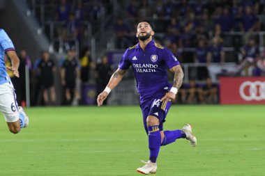 Orlando City 26 Temmuz 2018 'de Florida Exploria Stadyumu' nda NYC FC 'ye ev sahipliği yaptı. Fotoğraf: Marty Jean-Louis