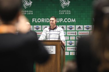 Basın Konferansı futbolcularının görüntüsü