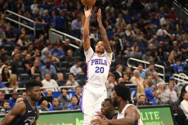 Orlando Magic, Philadelphia 76ers 'ı 14 Kasım 2018' de Orlando Florida 'daki Amway Center' da ağırlıyor..