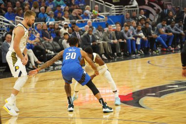 Orlando Magic 10 Kasım 2019 'da Indiana Pacers' ı Amway Center 'da ağırlıyor. Fotoğraf: Marty Jean-Louis