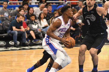 Orlando Magic, Philadelphia 76ers 'ı 25 Mart 2019' da Orlando Florida 'daki Amway Arena' da ağırlıyor.. 