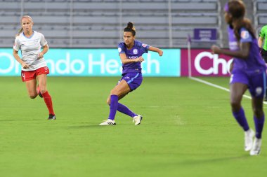Orland Pride, 25 Ağustos 2018 'de Orlando Florida' daki Exploria Stadyumu 'nda Chicago Red Stars' a ev sahipliği yapıyor..  