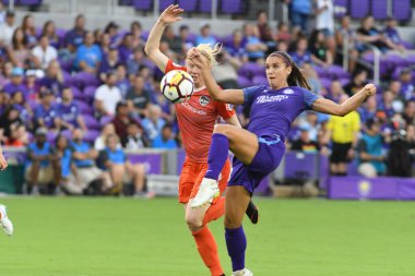 Orlando Pride 28 Haziran 2018 'de Orlando City Stadyumu' nda Houston Dash 'e ev sahipliği yaptı..  