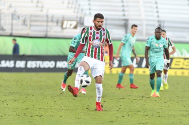 Fluminense, Florida Kupası 'nda 15 Ocak 2018' de Orlando Florida 'da oynanan Spektrum Stadyumu' nda Barcelona SC 'ye karşı..  