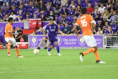 Orlando City SC, 22 Eylül 2018 'de Florida Exploria Stadyumu' nda Houston Dynamo 'yu ağırladı..