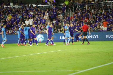 Orlando City, 10 Temmuz 2019 'da Orlando City Stadyumu' nda New York City FC 'ye ev sahipliği yaptı..