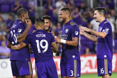 Orlando City 14 Temmuz 2018 'de Florida Exploria Stadyumu' nda Toronto FC 'ye ev sahipliği yaptı. Fotoğraf: Marty Jean-Louis