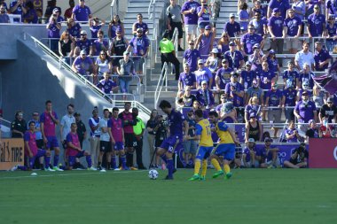 Orlando City 29 Nisan 2017 'de Orlando, Florida' daki Orlando City Stadyumu 'nda Colorado Rapids' e ev sahipliği yaptı.) 