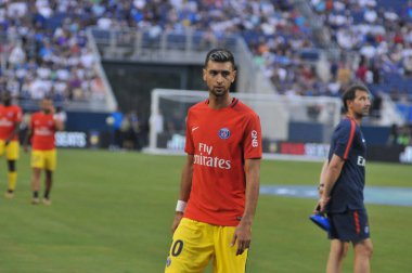 Paris Saint-Germain, Tottenham Hotspur 'a karşı 22 Temmuz 2017' de Orlando Florida 'daki Citrus Bowl' da.  
