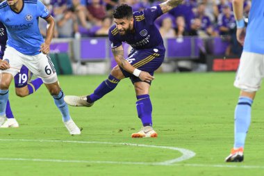 Orlando City 26 Temmuz 2018 'de Florida Exploria Stadyumu' nda NYC FC 'ye ev sahipliği yaptı. Fotoğraf: Marty Jean-Louis