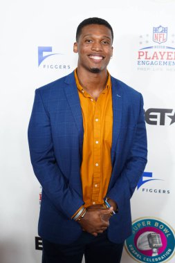 Detroit Lions 'dan Jonathan Whynn, 30 Ocak 2020 Perşembe günü Miami Florida' daki James L Knight Center 'da düzenlenen 21. Fotoğraf: Marty Jean-Louis