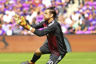 Orlando City 8 Nisan 2018 'de Orlando Florida' daki Exploria Stadyumu 'nda Portland Timbers' a ev sahipliği yaptı.. 