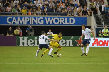 Paris Saint-Germain, Tottenham Hotspur 'a karşı 22 Temmuz 2017' de Orlando Florida 'daki Citrus Bowl' da.   