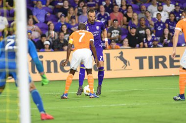Orlando City SC, 22 Eylül 2018 'de Florida Exploria Stadyumu' nda Houston Dynamo 'yu ağırladı..