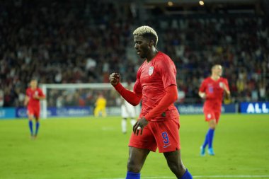 Amerikan Futbol Takımı 15 Kasım 2019 Cuma günü Orlando Florida 'daki Exploria Stadyumu' nda oynanan Concacaf Uluslar Ligi karşılaşmasında Kanada 'ya ev sahipliği yapmaktadır.