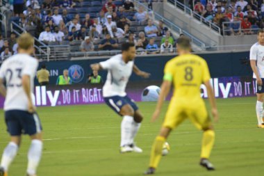 Paris Saint-Germain, Tottenham Hotspur 'a karşı 22 Temmuz 2017' de Orlando Florida 'daki Citrus Bowl' da.  