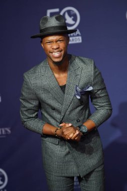 15 Ekim 2019 'da Nashville, Tennessee' deki Linbscome Üniversitesi 'nde verilen 50. GMA Dove Ödülleri sırasında kırmızı halı.