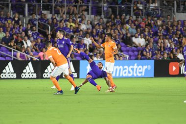 Orlando City SC, 22 Eylül 2018 'de Florida Exploria Stadyumu' nda Houston Dynamo 'yu ağırladı..
