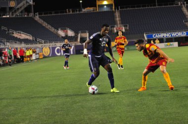 Orlando City SC, 29 Haziran 2016 'da Orlando Florida' daki Kamp Dünyası Stadyumu 'nda Fort Lauderdale Strikers' a ev sahipliği yaptı..
