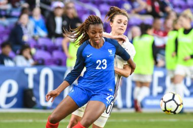 Fransa, 7 Mart 2018 tarihinde Orlando 'daki Orlando City Stadyumu' nda oynanan SheBelives Kupası 'nda Almanya ile karşı karşıya geldi..  