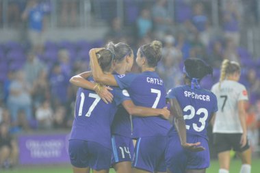 Orlando Pride 12 Ağustos 2017 'de Orlando City Stadyumu' nda New Jersey Sky Blue FC 'ye ev sahipliği yapmaktadır..  