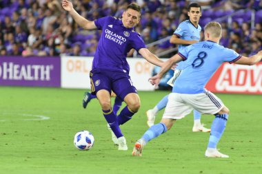 Orlando City 26 Temmuz 2018 'de Florida Exploria Stadyumu' nda NYC FC 'ye ev sahipliği yaptı. Fotoğraf: Marty Jean-Louis