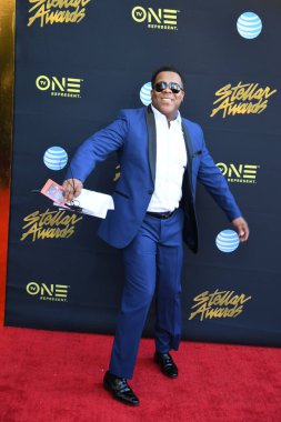 24 Mart 2018 Cumartesi günü Las Vegas 'taki Orleans Resort' ta düzenlenen 33. Yıldız Ödülleri Kırmızı Halı sırasında ünlüler.