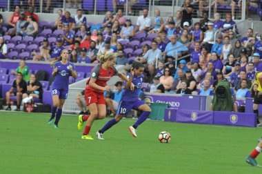 Orlando Pride, 23 Eylül 2017 'de Orlando City Stadyumu' nda Portland Thorns 'a ev sahipliği yaptı.. 