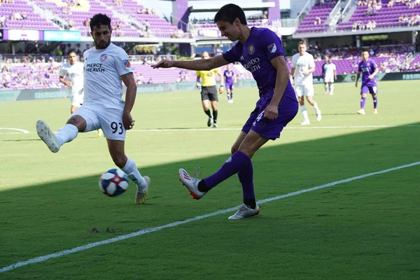 Orlando City Empfängt Mai 2019 Den Cincinnati Orlando City Stadium — Stockfoto