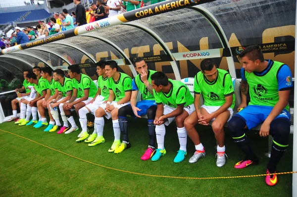 Bolivia Enfrenta Panamá Durante Copa American Centenario Orlando Florida Camping —  Fotos de Stock