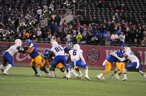 Georgia State Čelí San Jose State Během Cure Bowl Stadionu — Stock fotografie