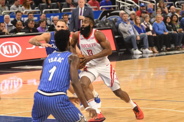 Orlando Magic Organiseert Houston Rockets Amway Arena Zondag Januari 2019 — Stockfoto