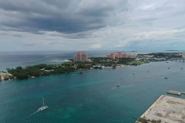 Cove Atlantis Ist Das Berühmteste Resort Auf Der Gesamten Insel — Stockfoto